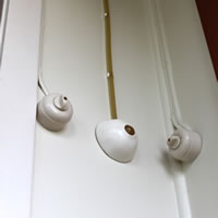 View larger version of Kjersti Sletteland's wall based sculpture, Push 2.